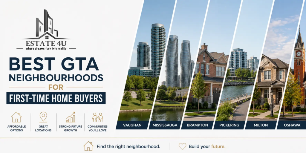 Best GTA Neighbourhoods for First-Time Home Buyers